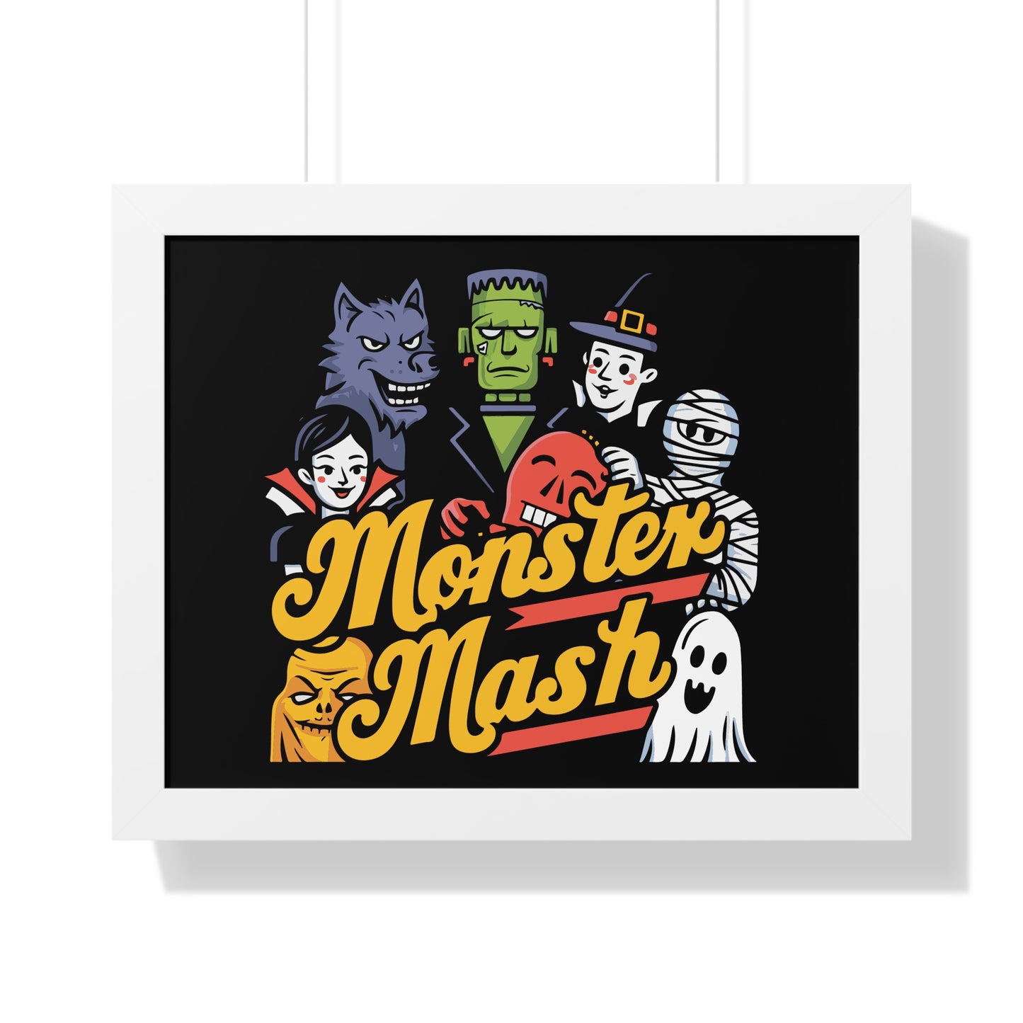 MONSTER Mash Framed Poster