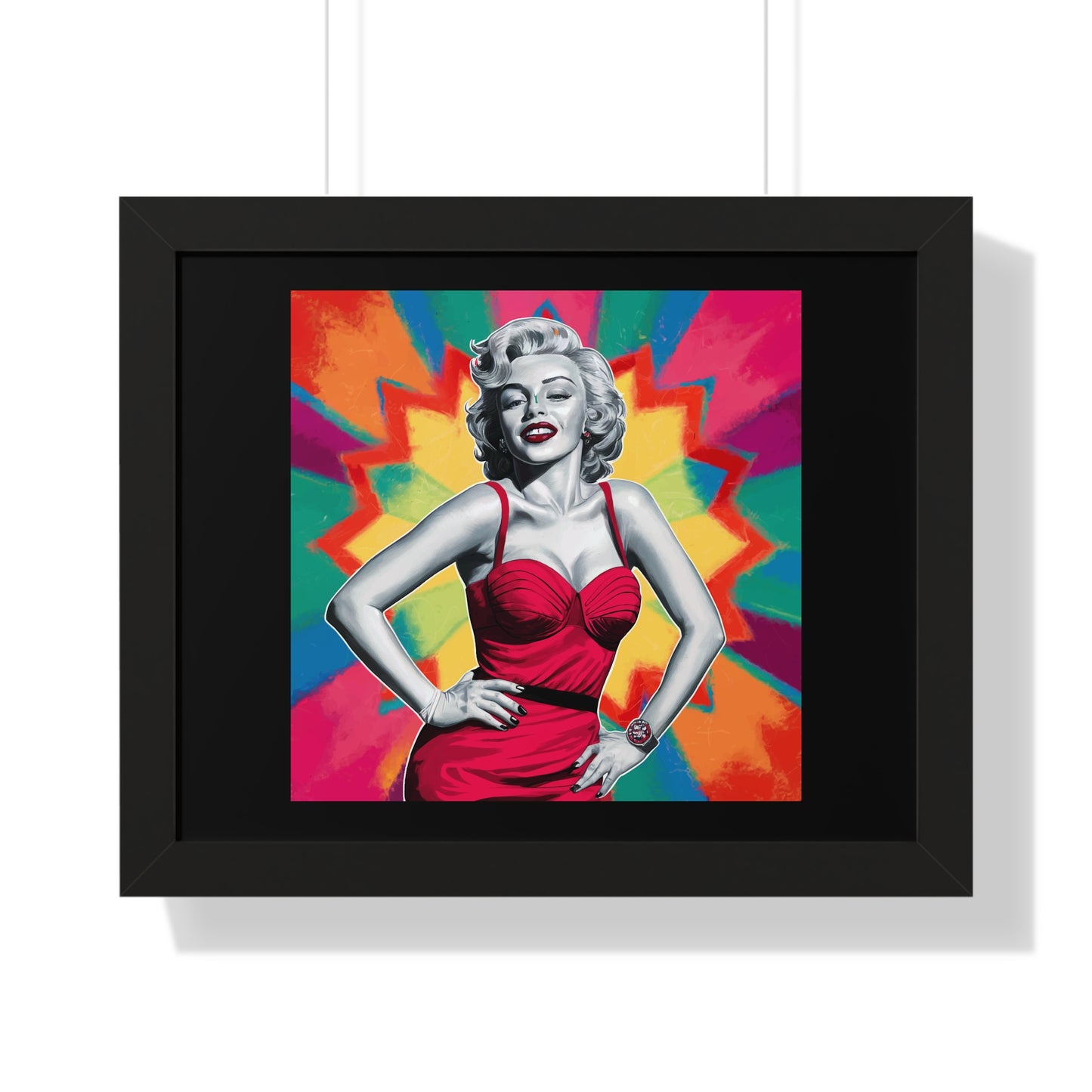 Marilyn Pop Art Poster - Iconic Wall Art, Vibrant Home Decor, Perfect for Art Lovers