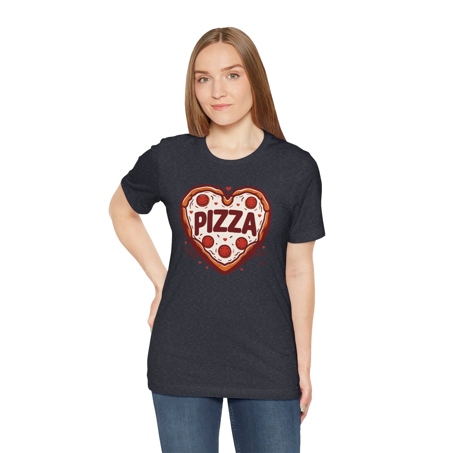 Heart-Shaped Pizza T-Shirt