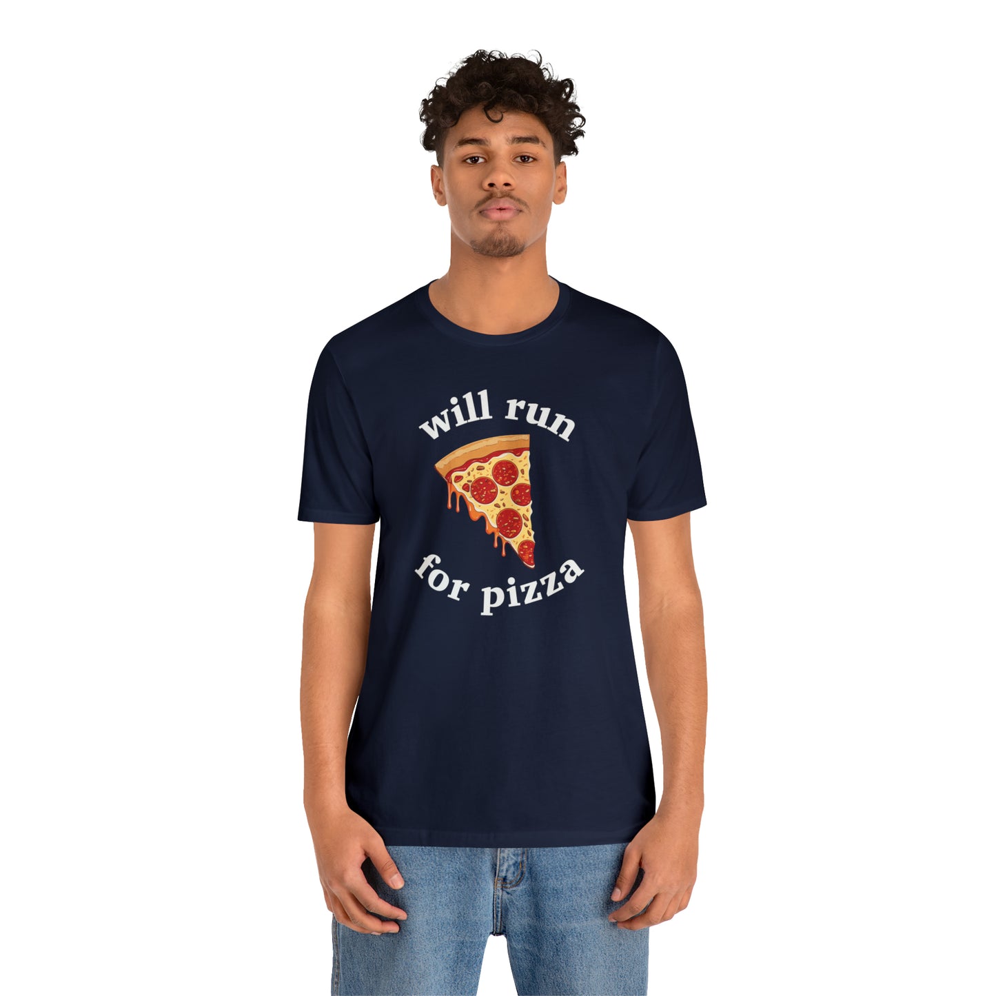 Will Run For Pizza Unisex T-Shirt