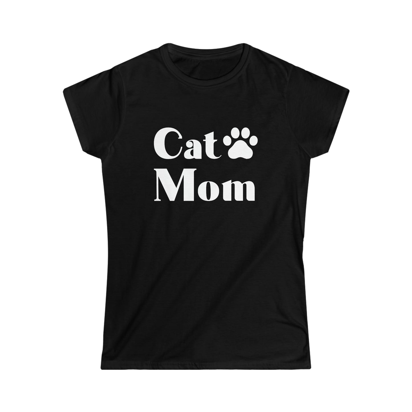 Cat Mom T-Shirt, funny t-shirt, cat lover gift, pet owner tee, animal print top