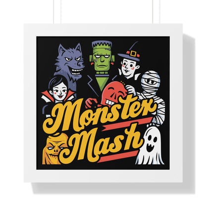 MONSTER Mash Framed Poster