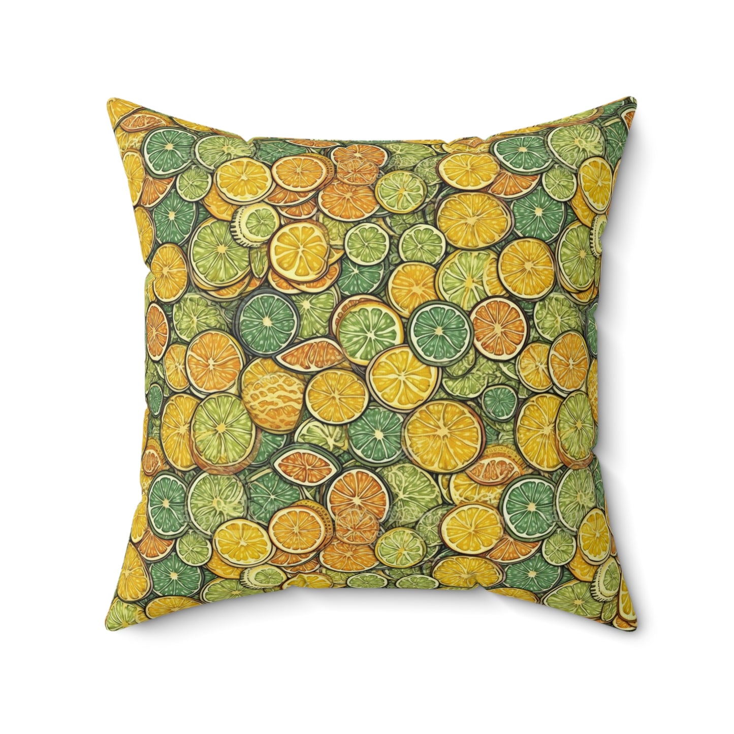 Summer Lemons Indoor Pillow Case