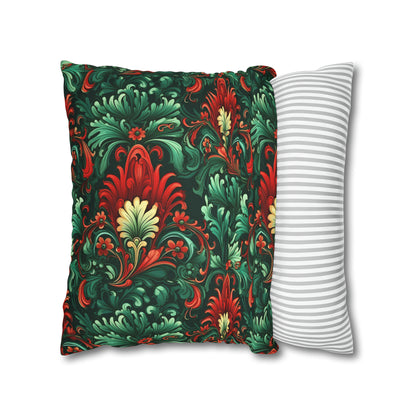 Baroque Madness Floral Pillow Case