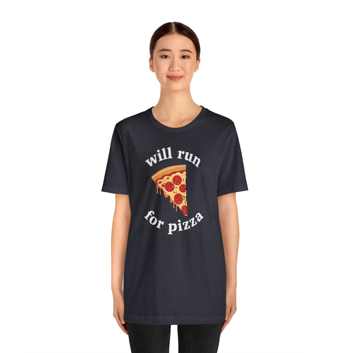 Will Run For Pizza Unisex T-Shirt