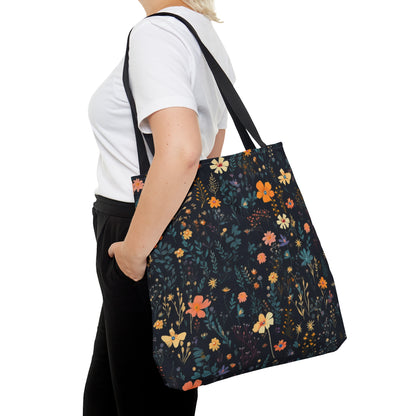 Garden Floral Tote Bag