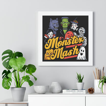 MONSTER Mash Framed Poster