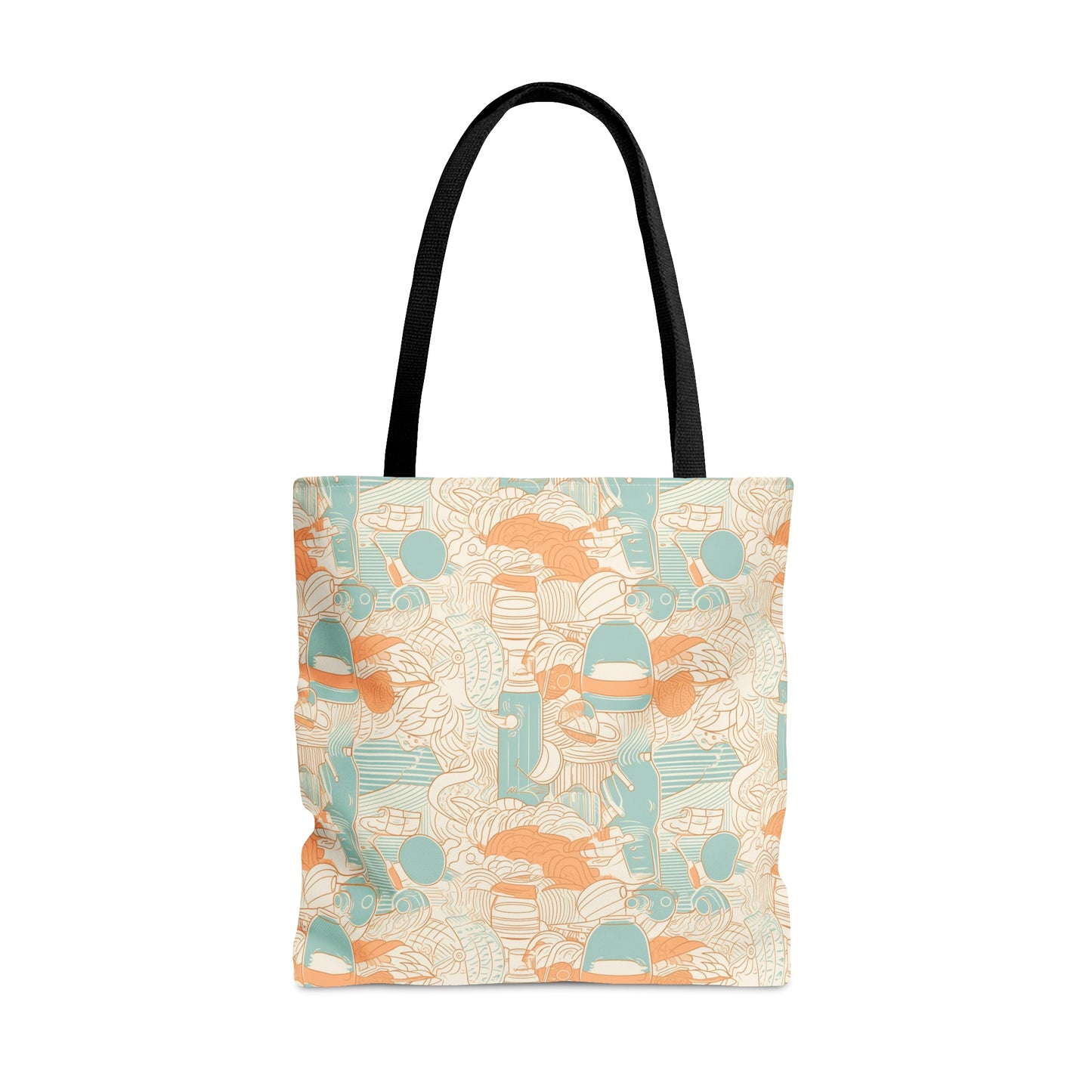 Beach Summer Vibes Pattern Tote Bag