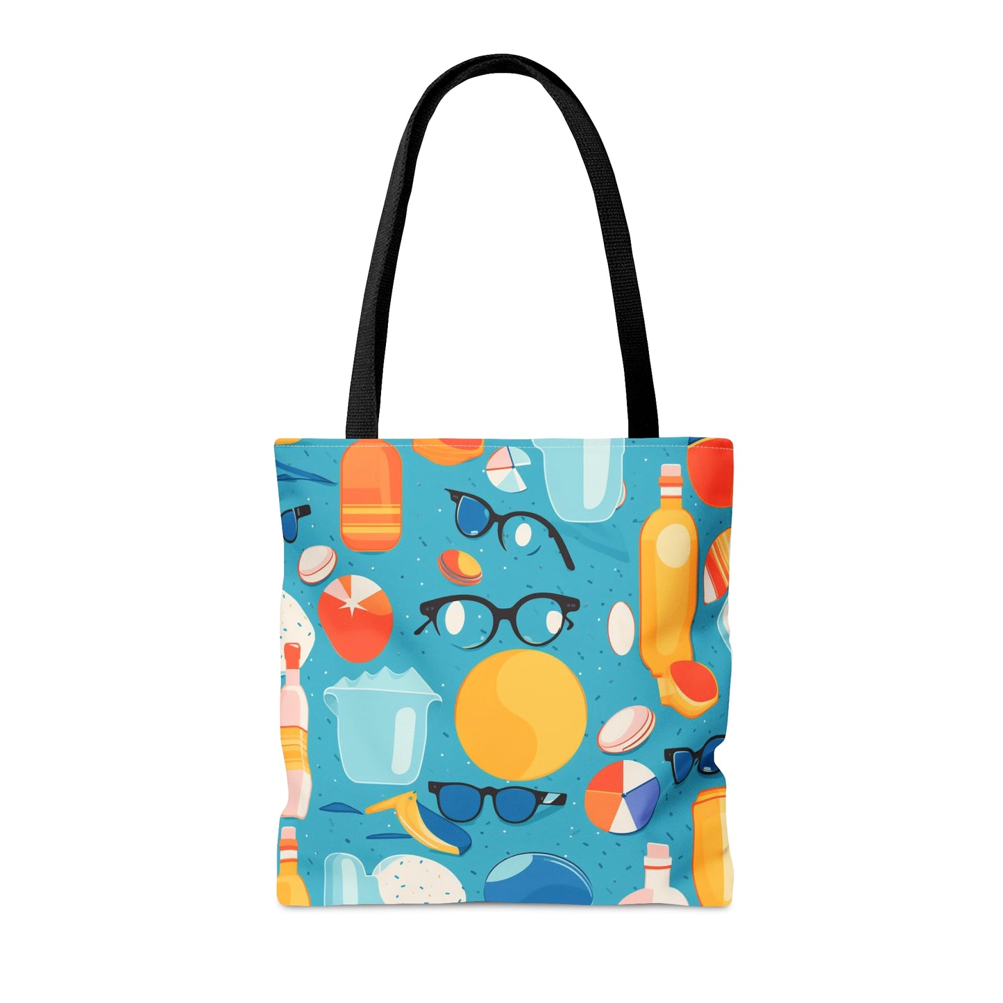 Blue Beach Summer Vibes Tote Bag