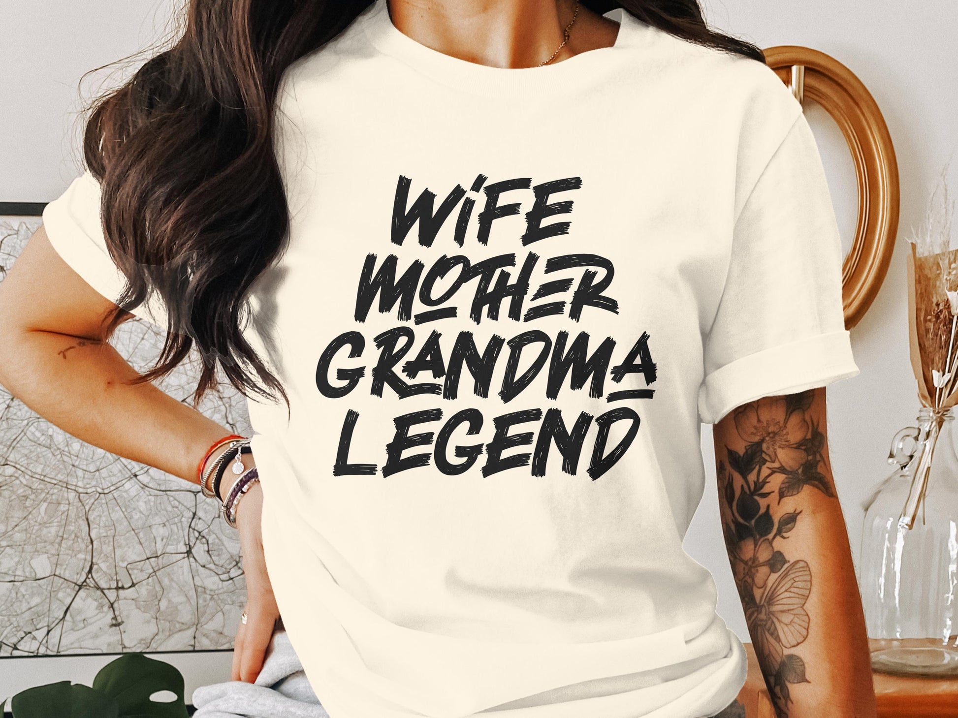 Wife Mother Grandma Legend Graphic Tee product