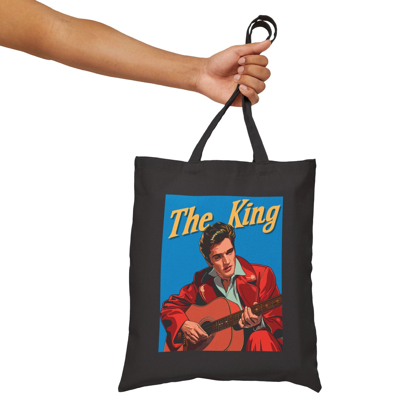 The King Elvis Presley Tote Bag