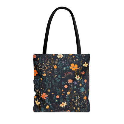 Garden Floral Tote Bag