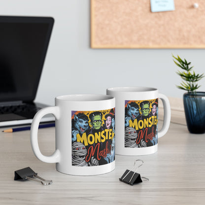 Monster Mash White Mug