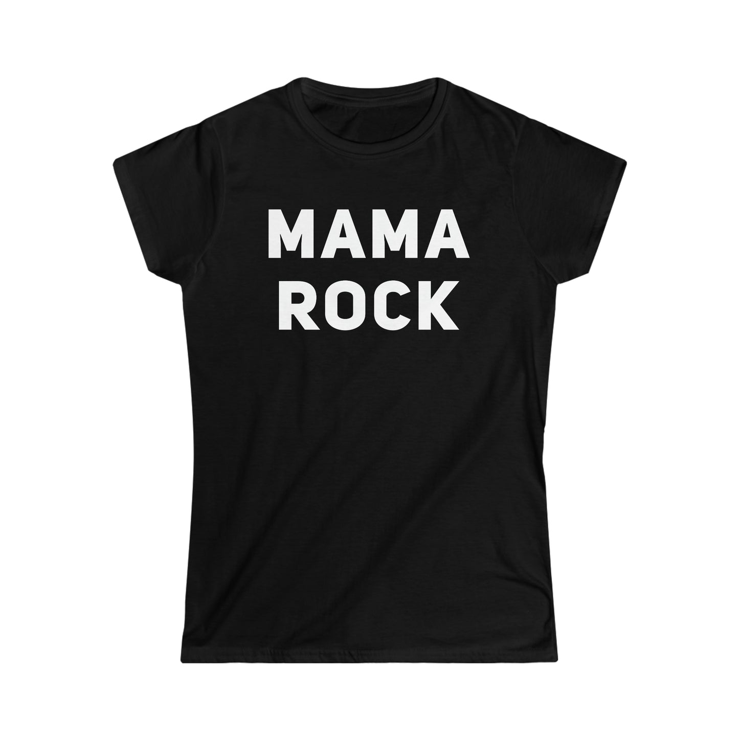 Mama Rock Women's Softstyle Tee