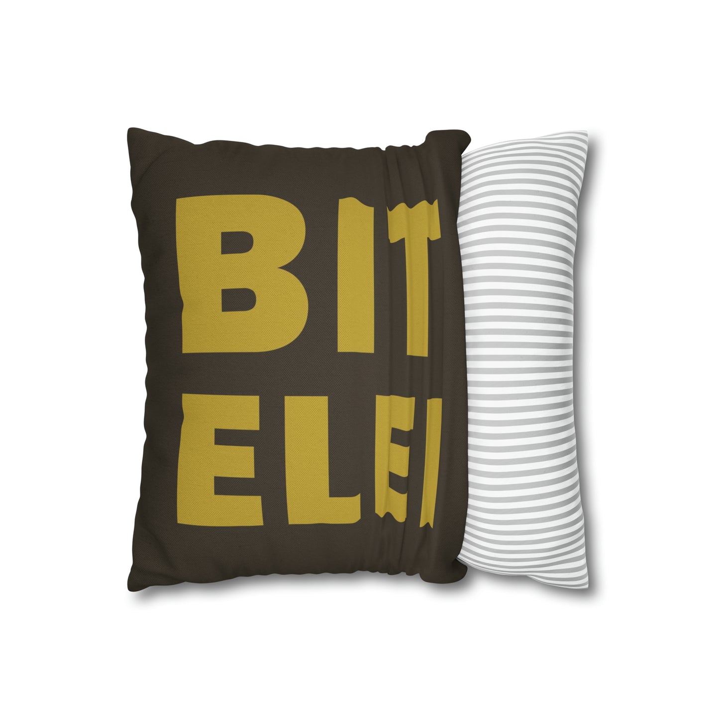 Funny Bit Elei Spanish for Beat LA Spun Polyester Square Pillow Case