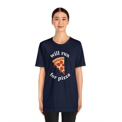 Will Run For Pizza Unisex T-Shirt