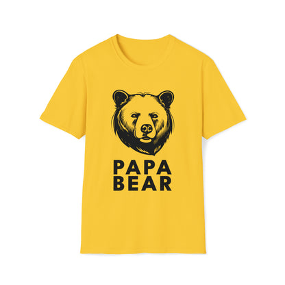 Papa Bear | Funny Gift | Father's Day | Gildan | Unisex T-Shirt Design