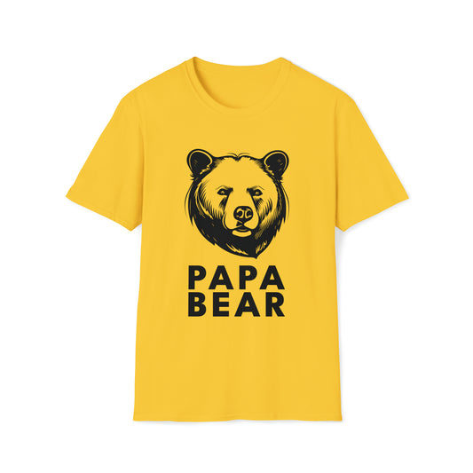 Papa Bear | Funny Gift | Father's Day | Gildan | Unisex T-Shirt Design