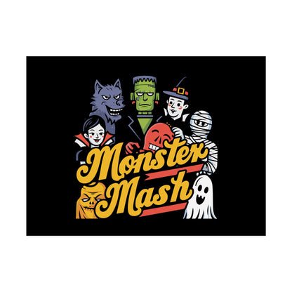 Monster Mash Rolled Poster - No Frame