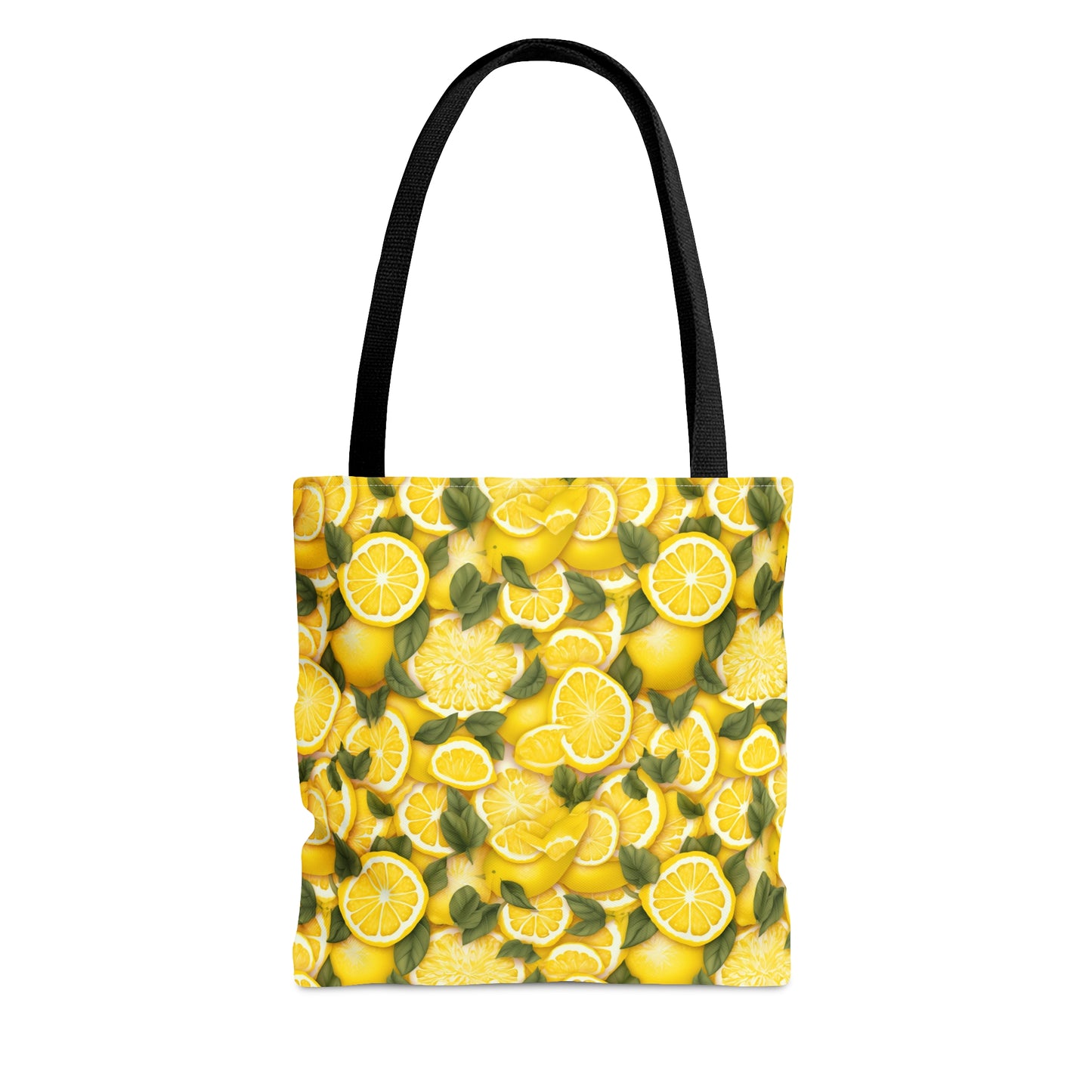 Sunny Citrus Pattern Tote Bag