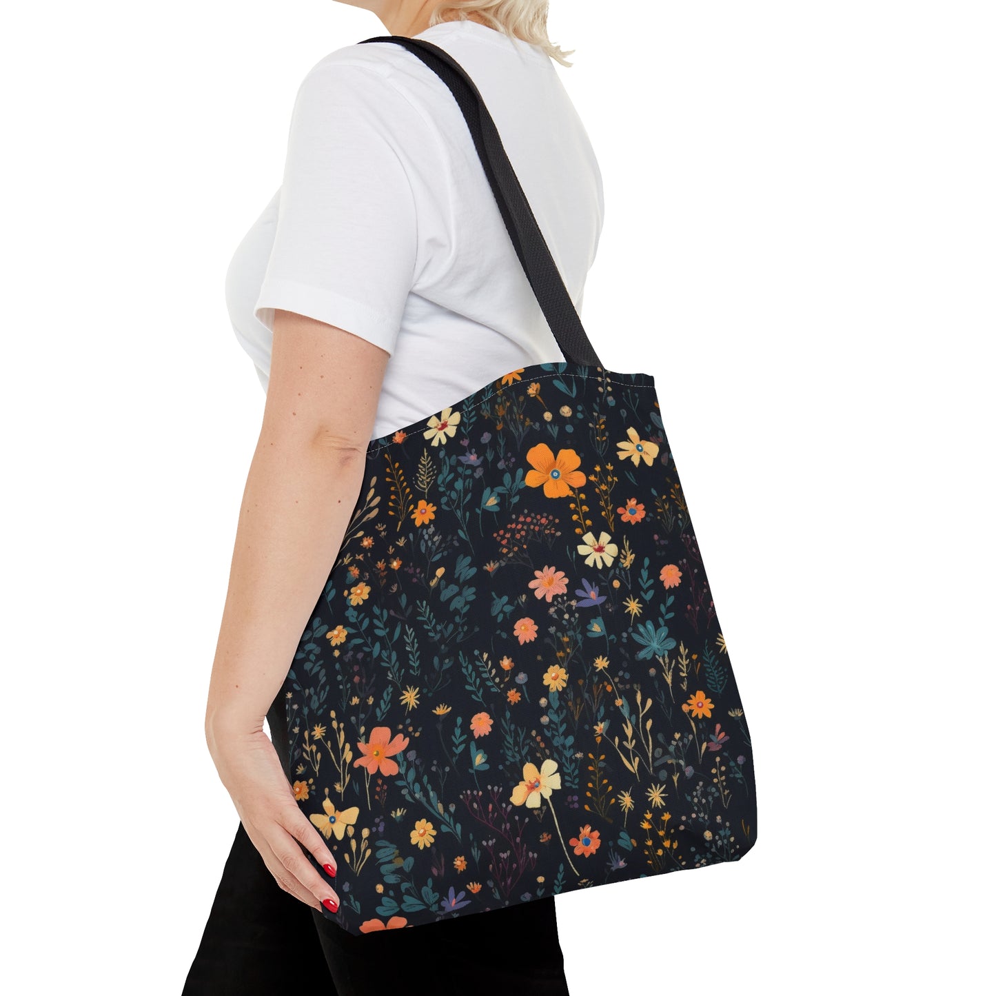 Garden Floral Tote Bag