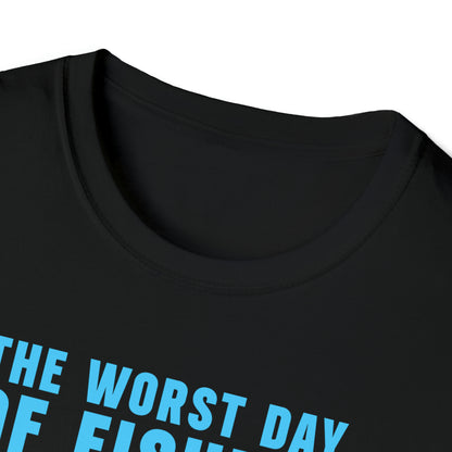 The Worst Day Of Fishing Beats The Best Day Of Court Ordered Traffic School, Fishing, Meme, Oddly Funny Specific T-Shirt, Humorous Fishing