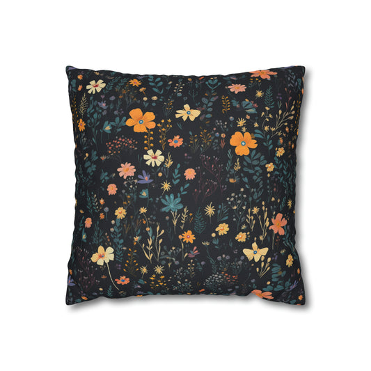 Summer Flowers Indoor Pillow Case