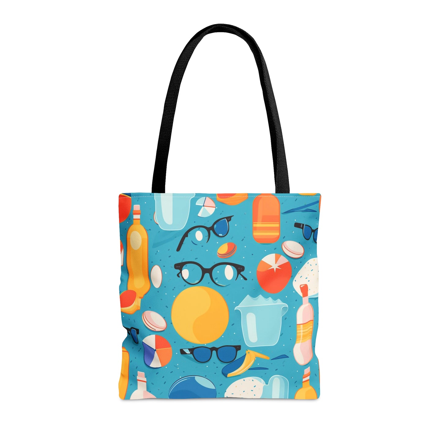 Blue Beach Summer Vibes Tote Bag