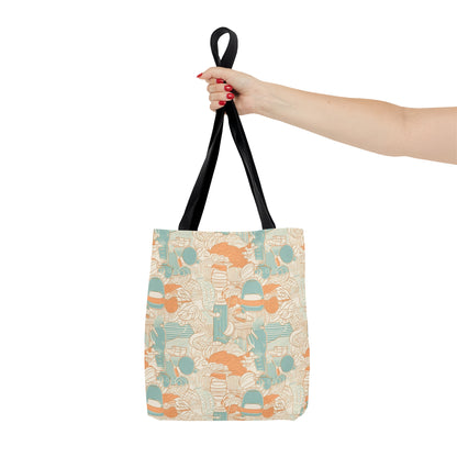 Beach Summer Vibes Pattern Tote Bag