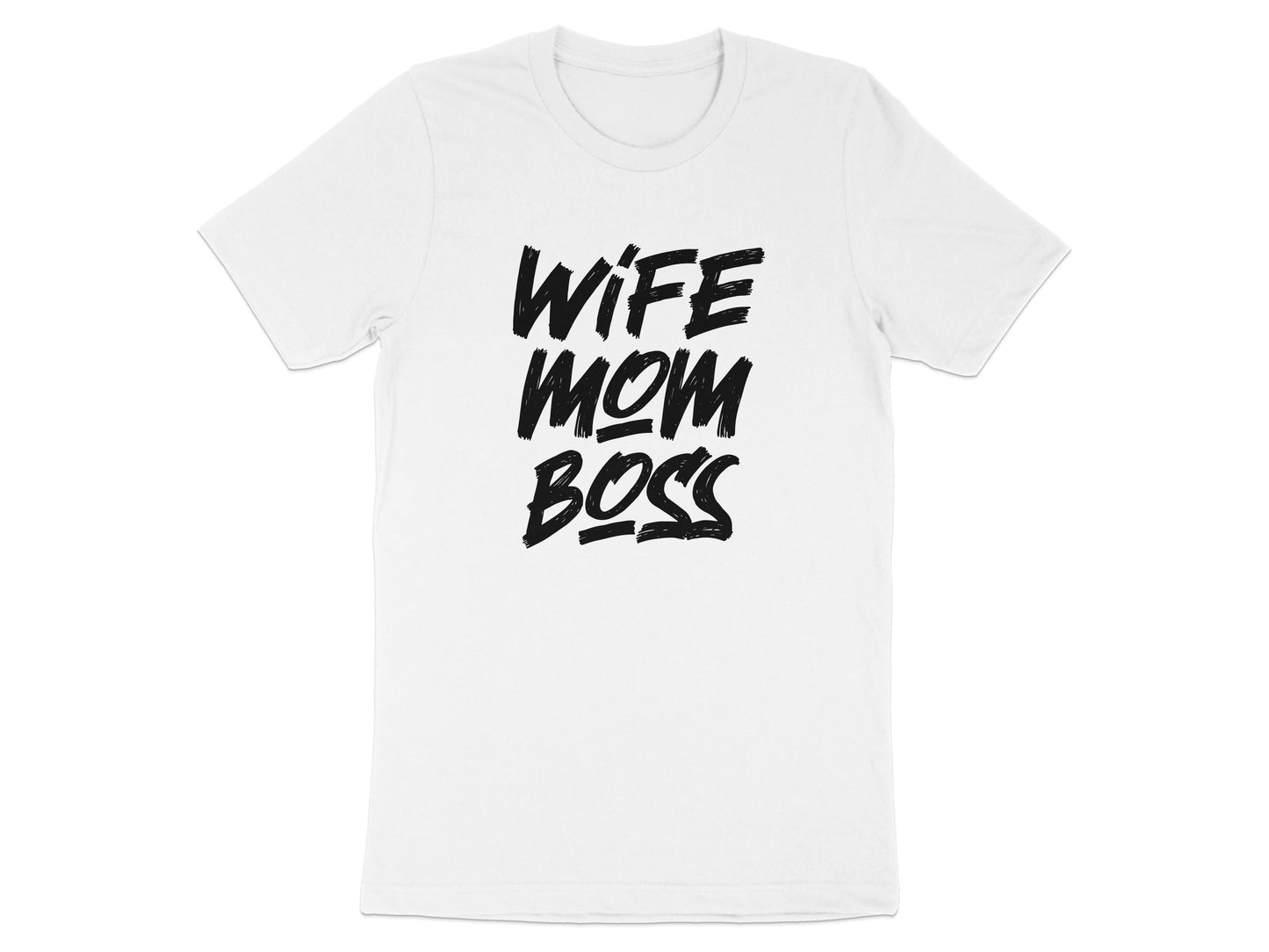 Wife Mom Boss Graphic Tee Casual Wear Shirt product type