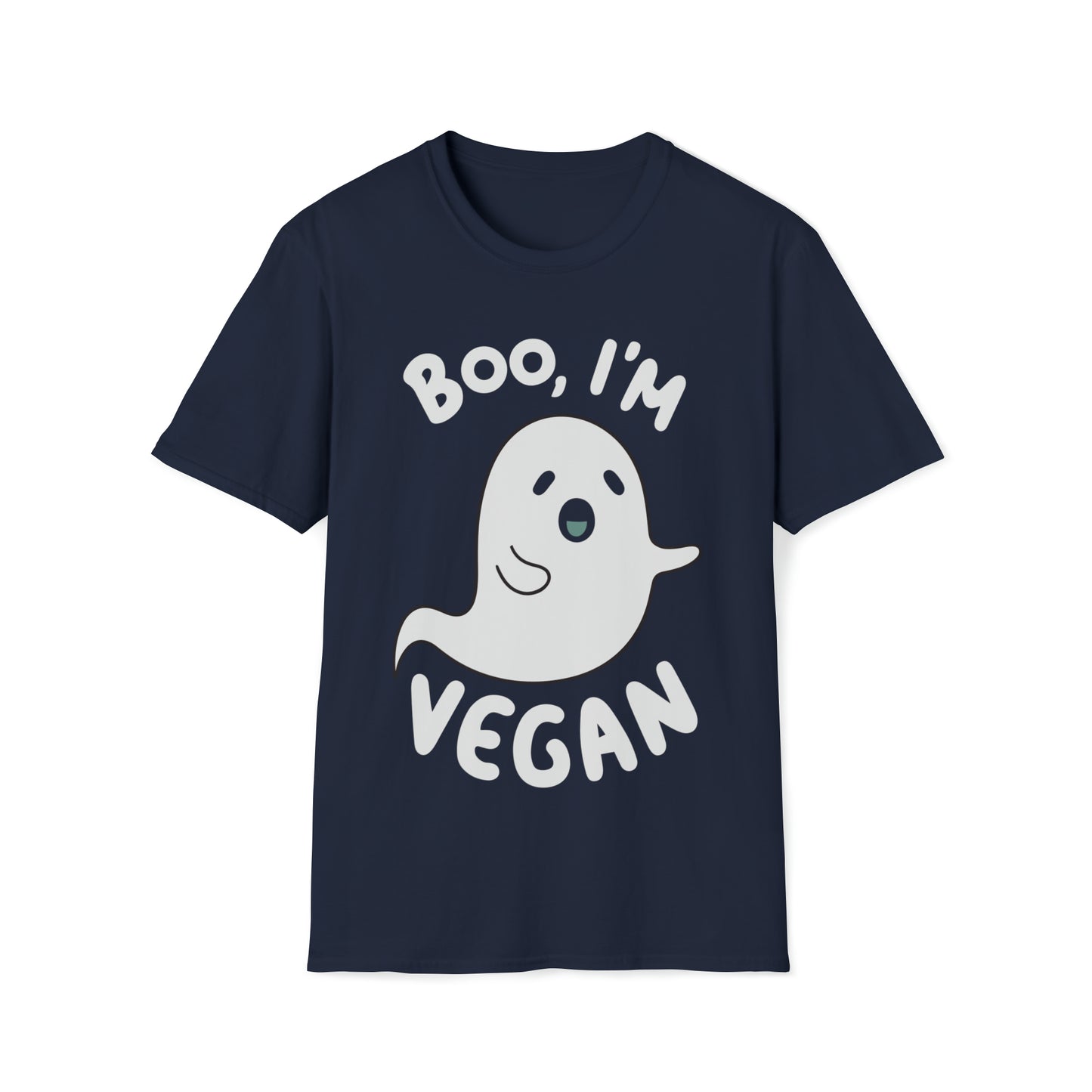 Boo I'm Vegan Ghost Unisex T-Shirt