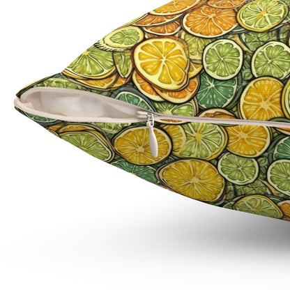 Summer Lemons Indoor Pillow Case