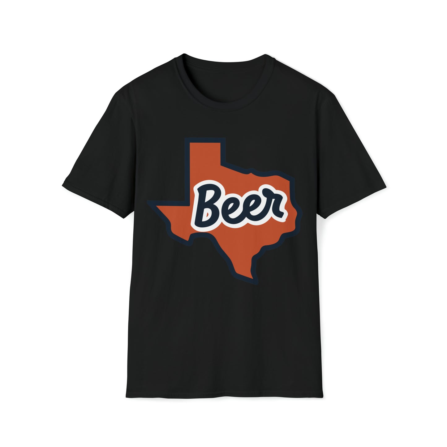 Texas State Beer T-Shirt - Lone Star State Brews Shirt, unisex soft style for beer tours, beer festivals and brewery hopping