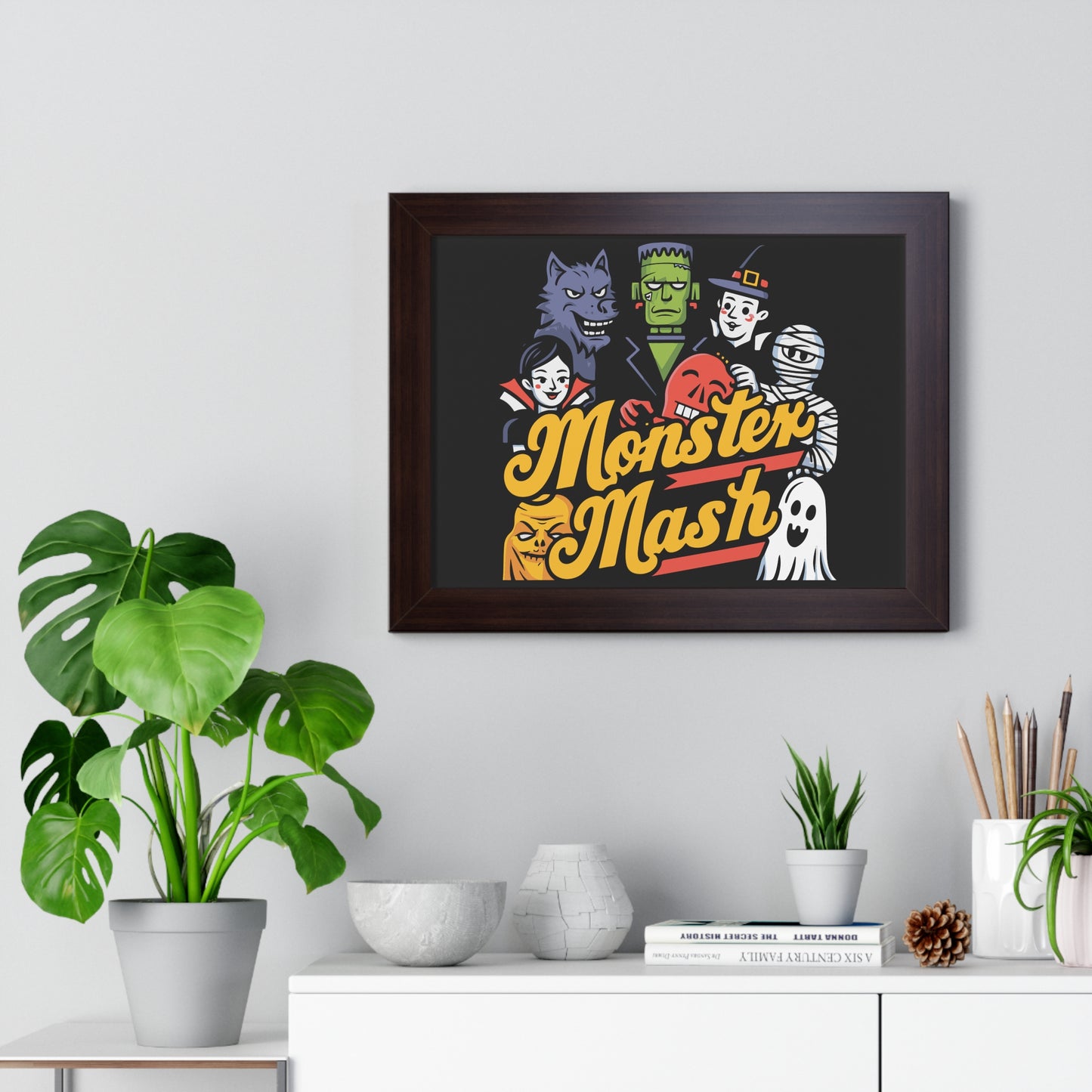 MONSTER Mash Framed Poster