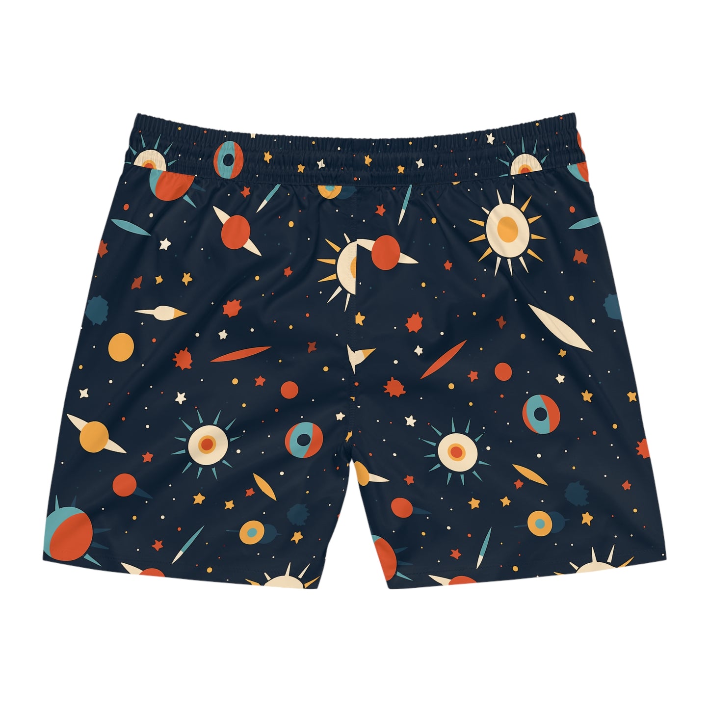 Spacey Floral Men's Swim Shorts