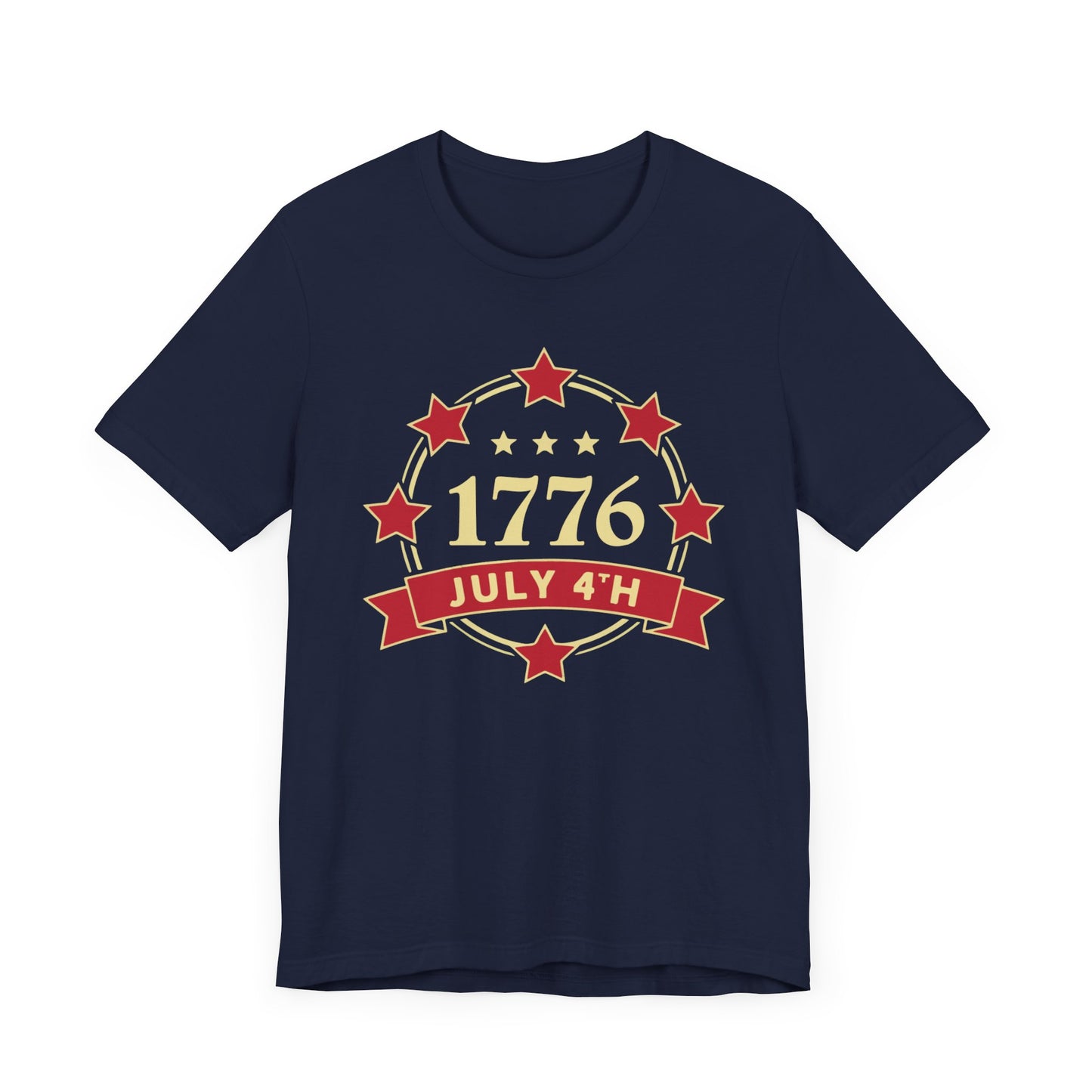 1776 July 4th T-Shirt - Patriotic Independence Day Tee, American Revolution Shirt