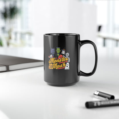 MONSTER Mash Black Mug