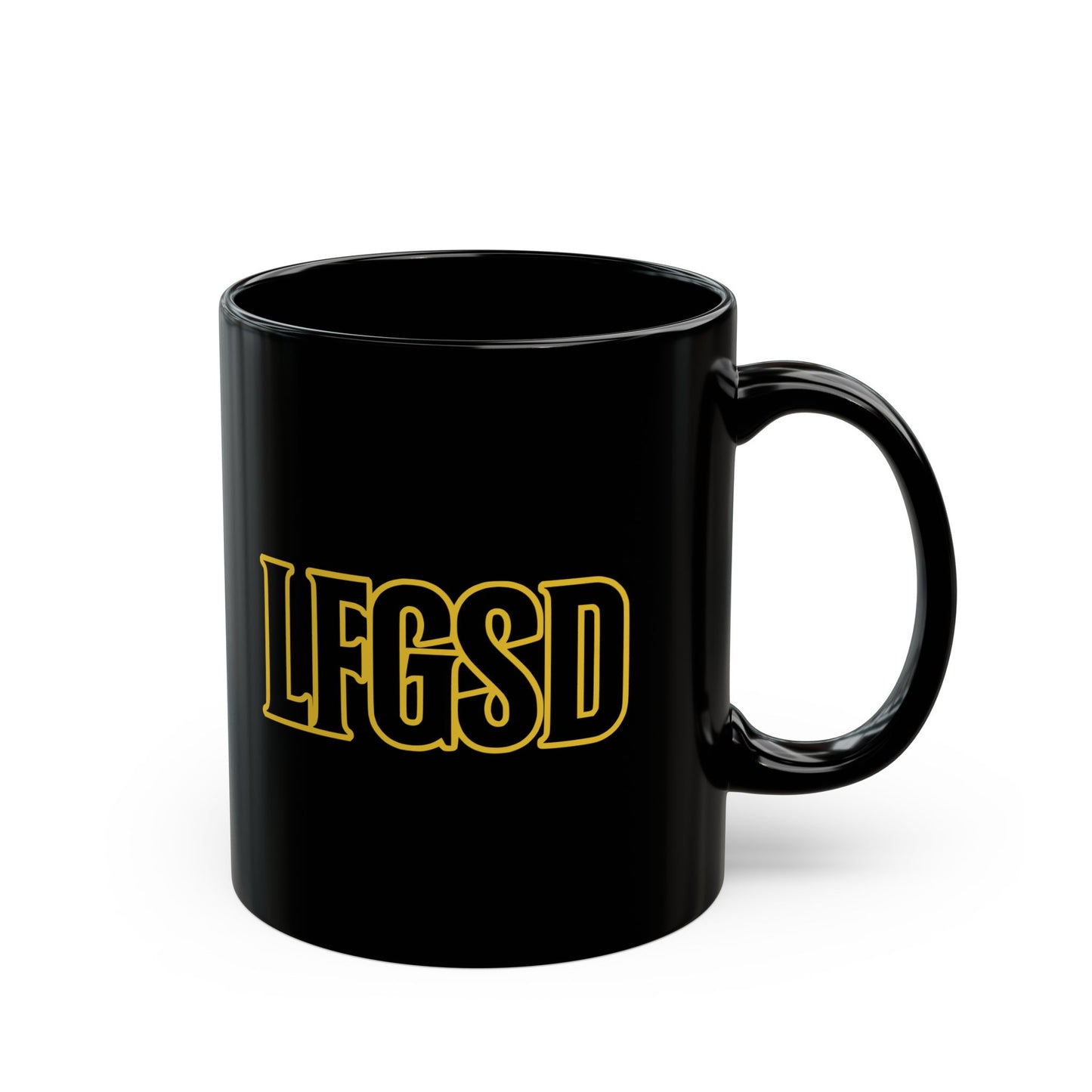 LFGSD Black Mug