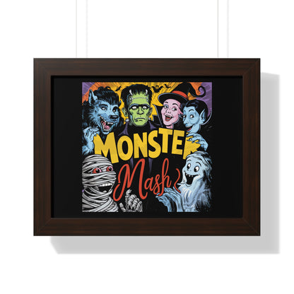 Monster Mash Framed Poster