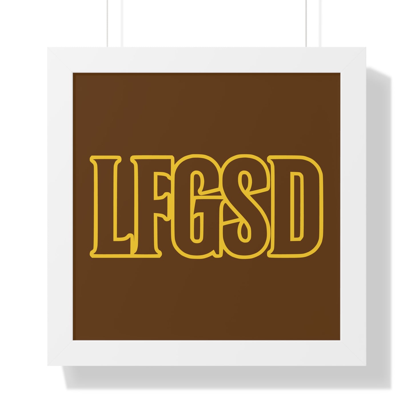 LFGSD Framed Poster