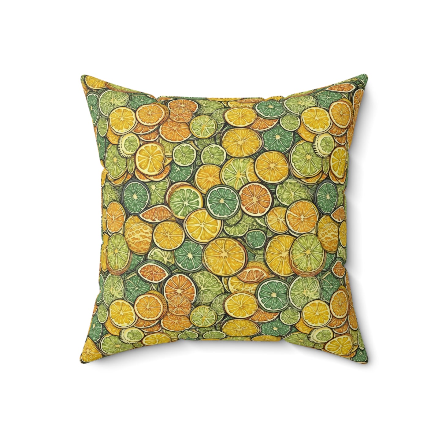 Summer Lemons Indoor Pillow Case