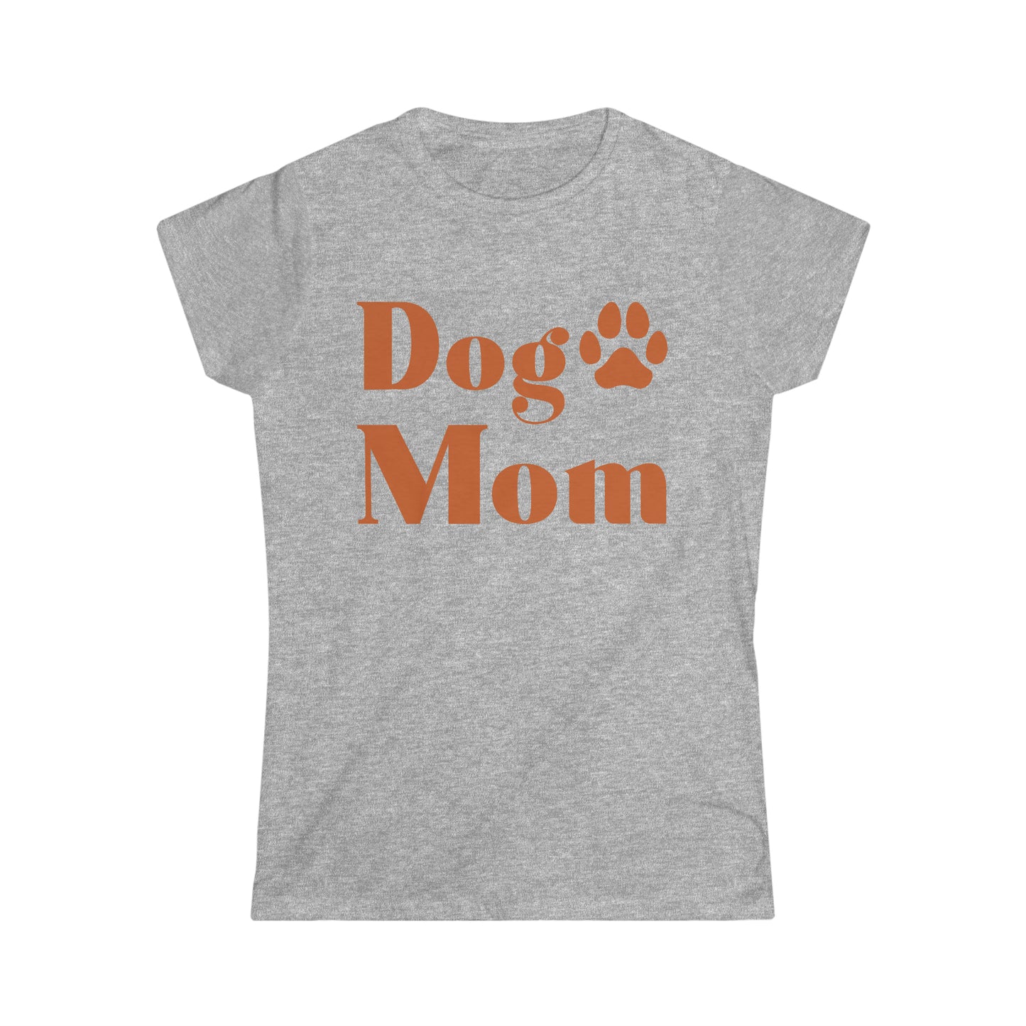 Dog Mom Women's Softstyle T-Shirt