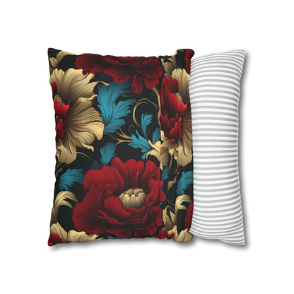 Copy of Black and White Tropical Pillow Case