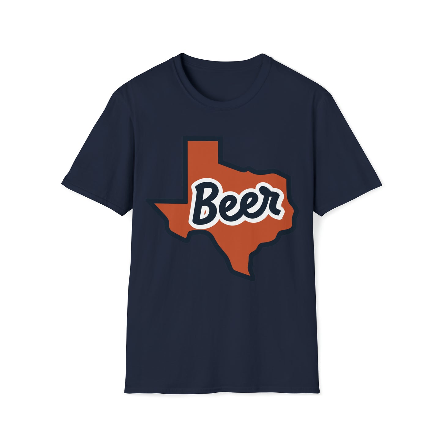 Texas State Beer T-Shirt - Lone Star State Brews Shirt, unisex soft style for beer tours, beer festivals and brewery hopping