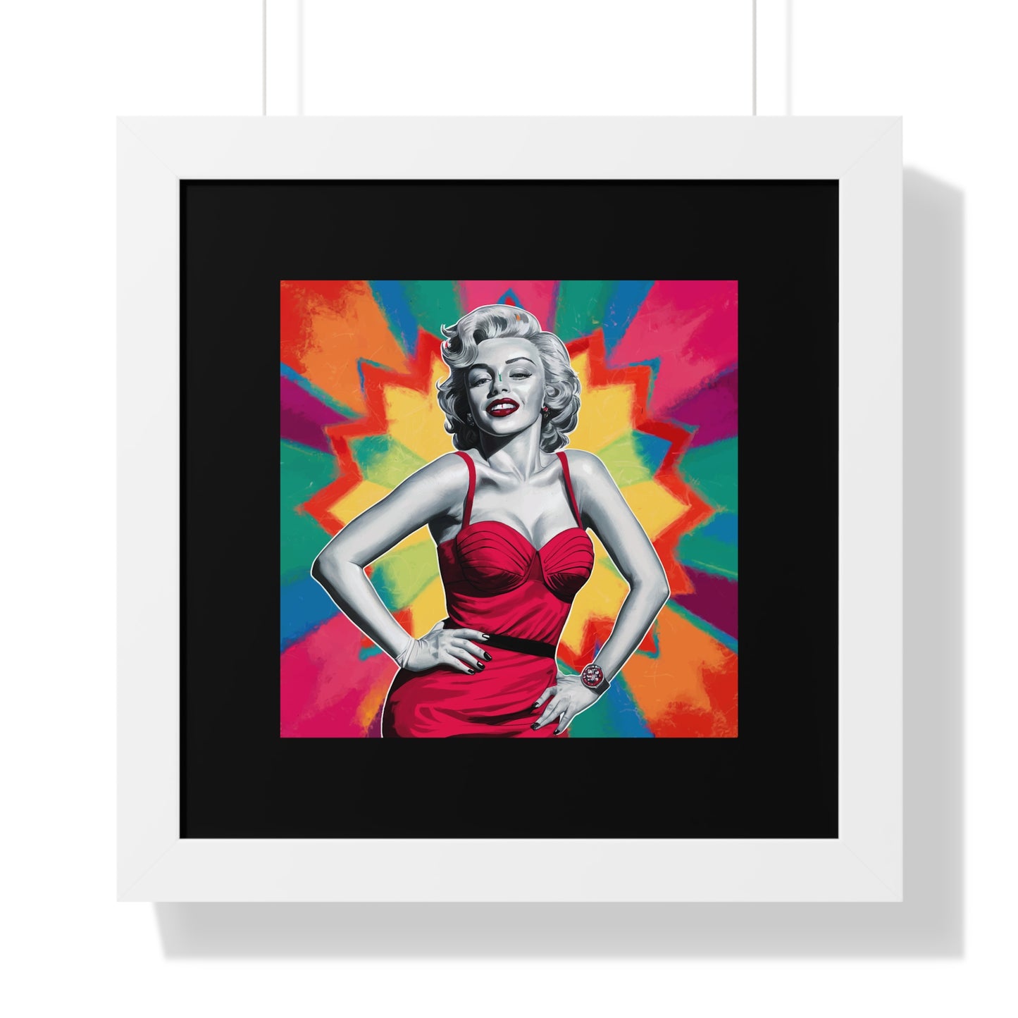 Marilyn Pop Art Poster - Iconic Wall Art, Vibrant Home Decor, Perfect for Art Lovers