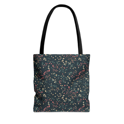 Summer Flowers Pattern Tote Bag