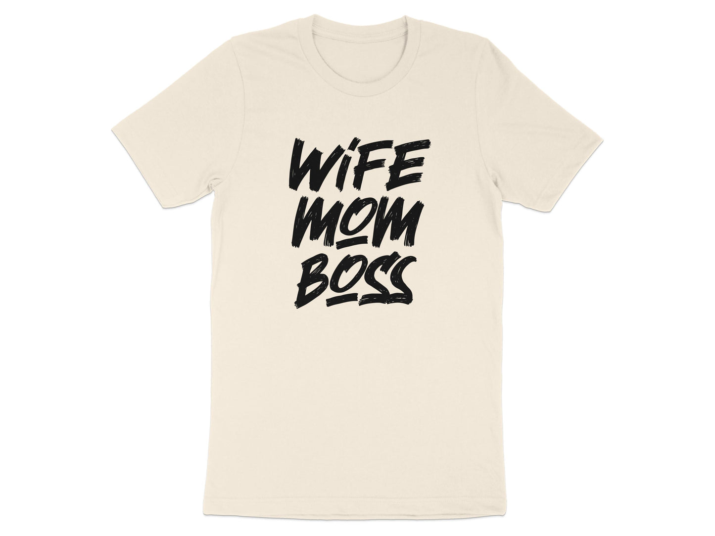 Wife Mom Boss Graphic Printed Tee Shirt product