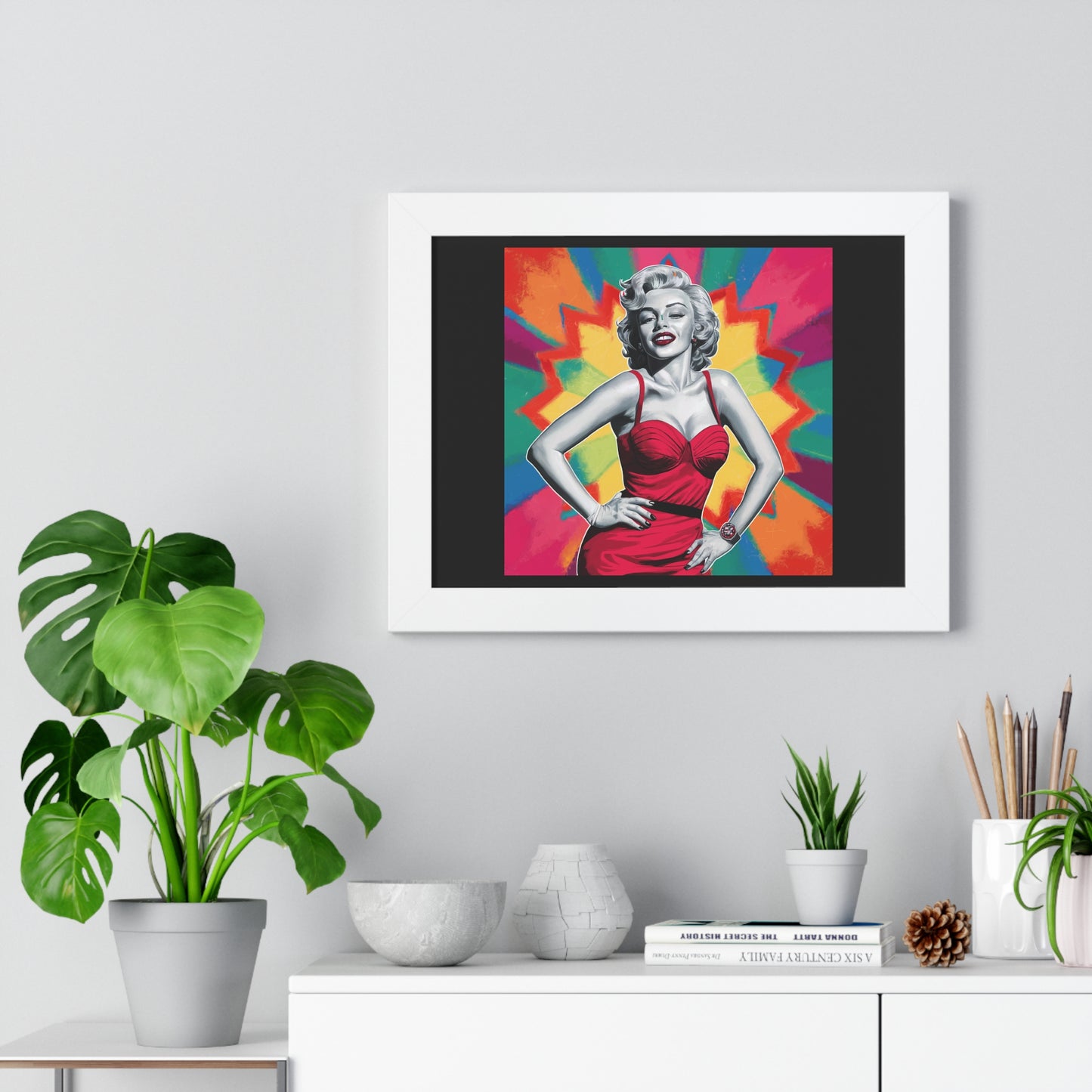 Marilyn Pop Art Poster - Iconic Wall Art, Vibrant Home Decor, Perfect for Art Lovers