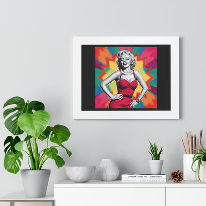 Marilyn Pop Art Poster - Iconic Wall Art, Vibrant Home Decor, Perfect for Art Lovers