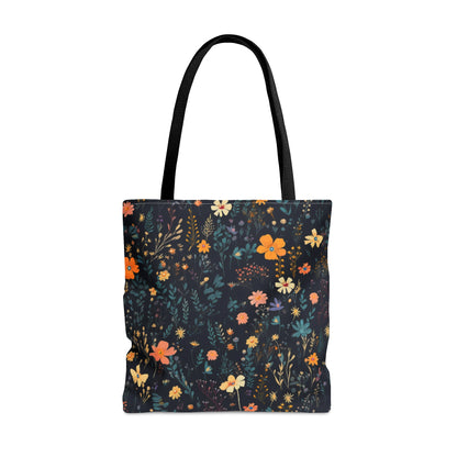 Garden Floral Tote Bag